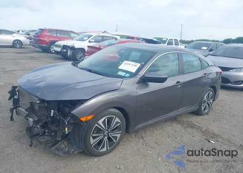 2017 Honda Civic Ex-L from USA, damaged, VIN 19XFC1F79HE208179